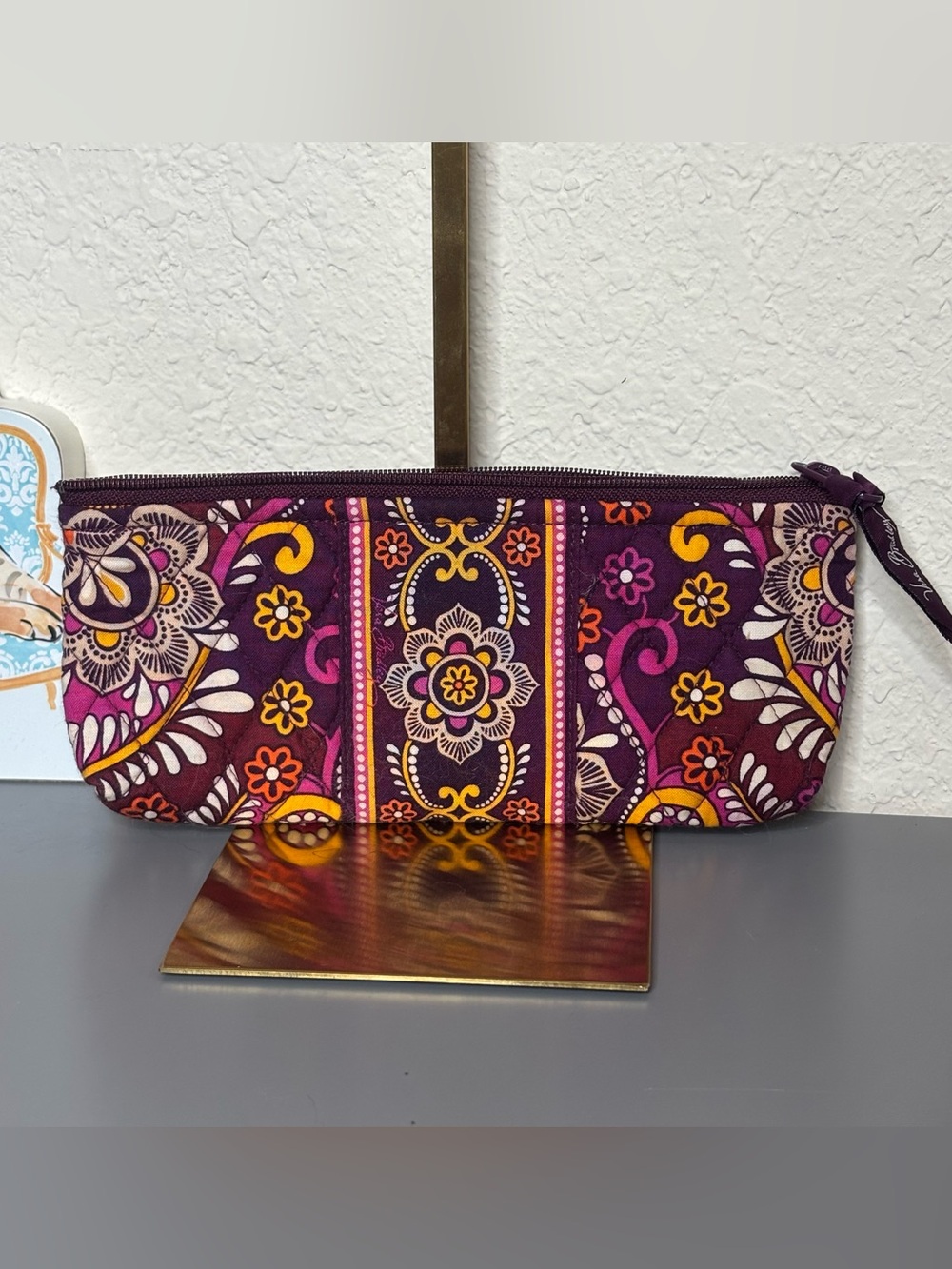 Vera Bradley Safari Sunset Pencil Case
